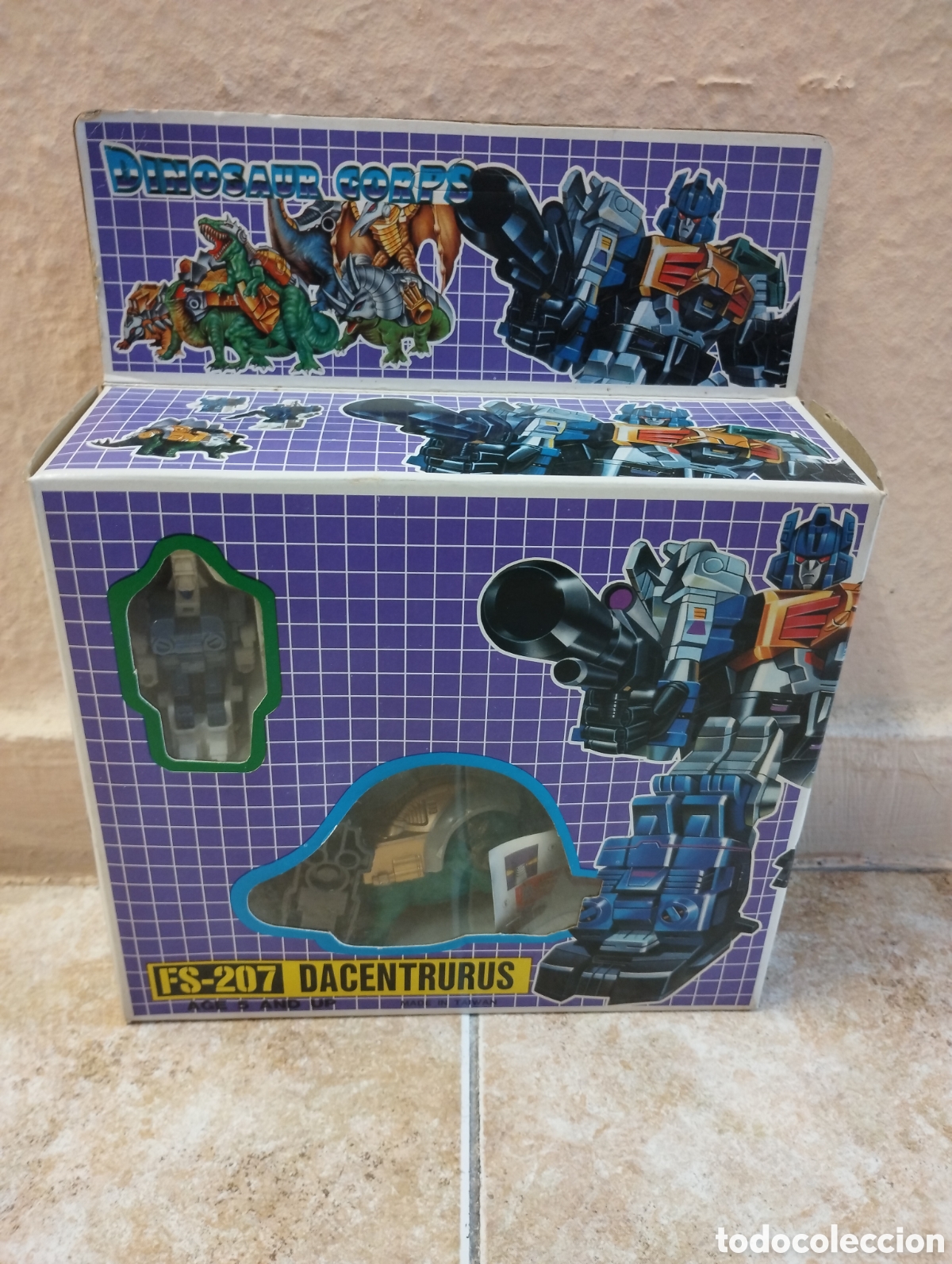 Figuras y Mu&ntilde;ecos Transformers: Dinosaur corps nuevo a&ntilde;os 80