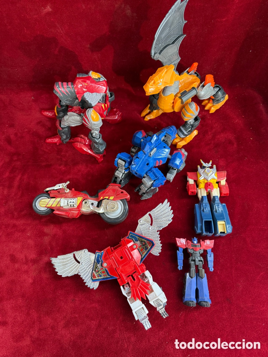 Figuras y Mu&ntilde;ecos Transformers: Lote juguetes de coleccion,robots,transformers,etc