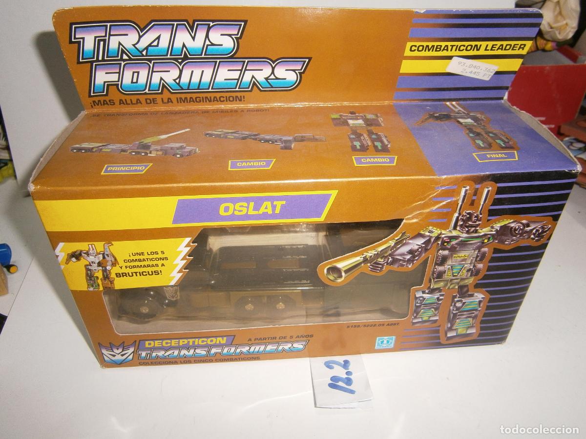 Figuren von Transformers: ANTIGUO TRANSFORMERS COMBATICON LEADER - OSLAT - DECEPTICON - EN SU CAJA NUEVO DE TIENDA