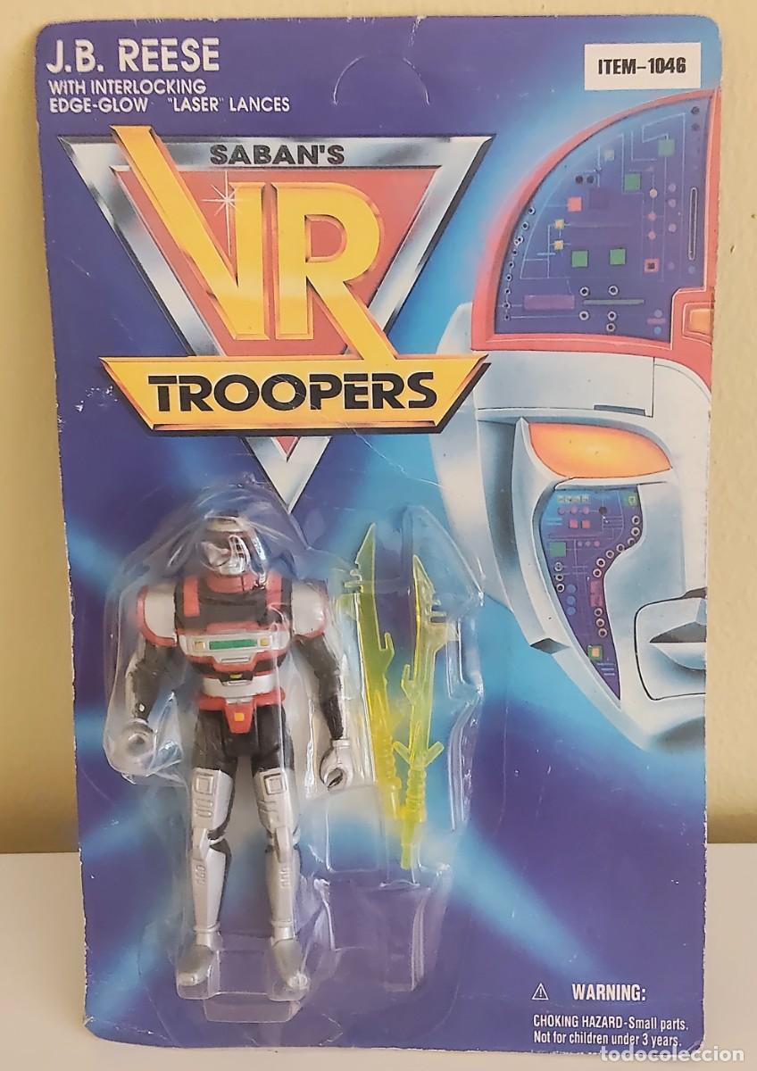 Figuras y mu&ntilde;ecos Transformers: J.B REESE VR TROOPERS SABAN&acute;S ORIGINAL 1994 BLISTER