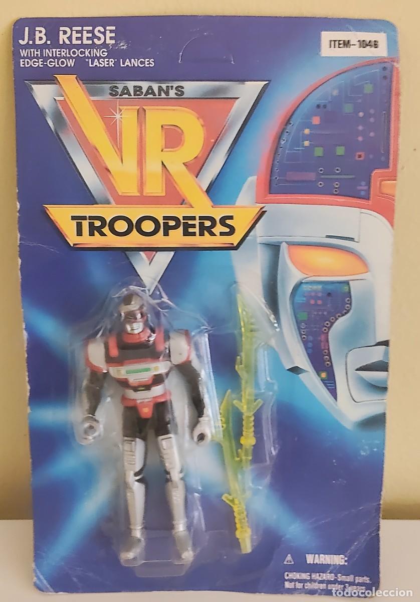 Figuras y mu&ntilde;ecos Transformers: J.B REESE VR TROOPERS SABAN&acute;S ORIGINAL 1994 BLISTER