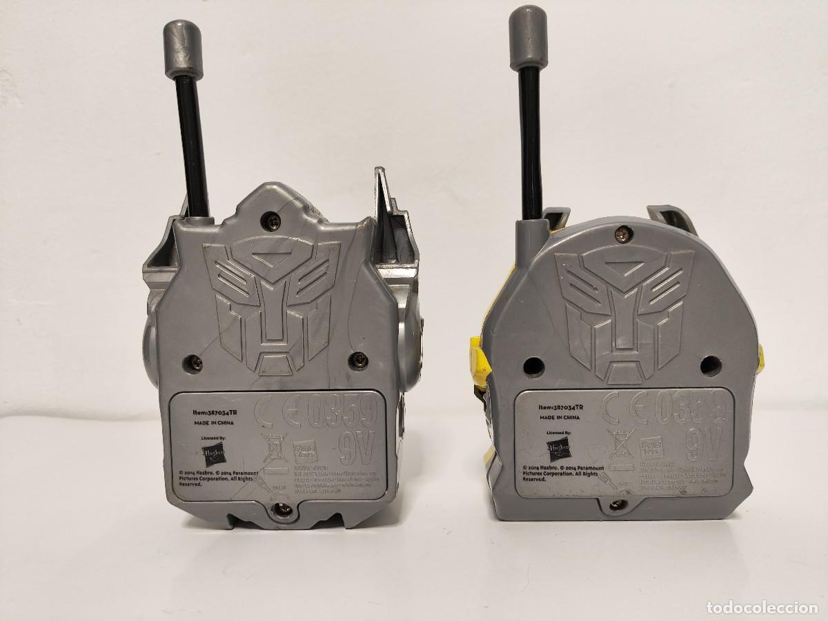 Figuras y mu&ntilde;ecos Transformers: Transformers - Walkie Talkies - Optimus & Bumblebee - Hasbro 2014 - Foto 4