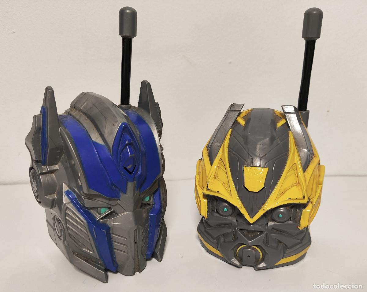 Figuras y mu&ntilde;ecos Transformers: Transformers - Walkie Talkies - Optimus & Bumblebee - Hasbro 2014 - Foto 6