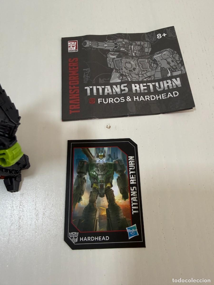 Figuras y mu&ntilde;ecos Transformers: TRANSFORMERS TITANS RETURN FUROS & HARDHEAD - Foto 2