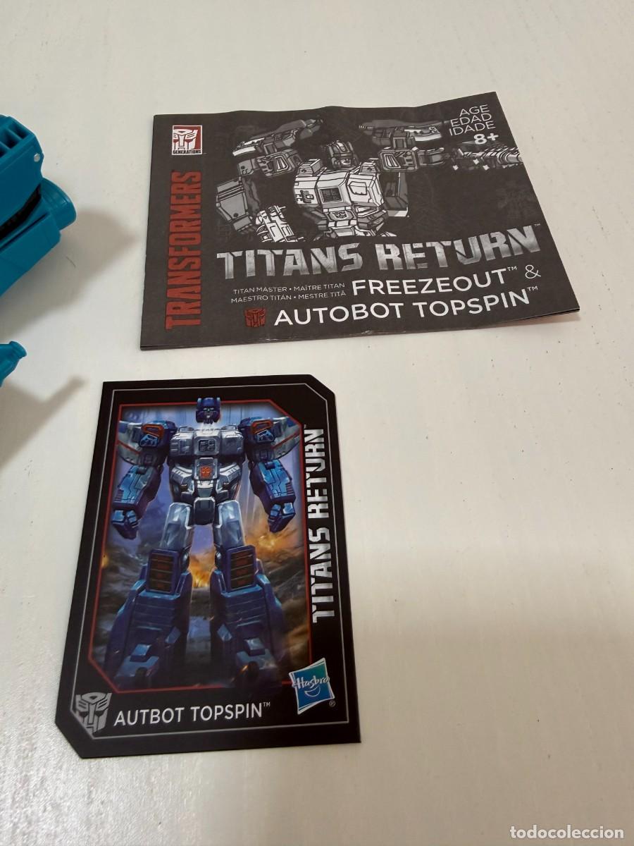 Figuras y mu&ntilde;ecos Transformers: TRANSFORMERS TITANS RETURN FREEZEOUT & TOPSPIN - Foto 5