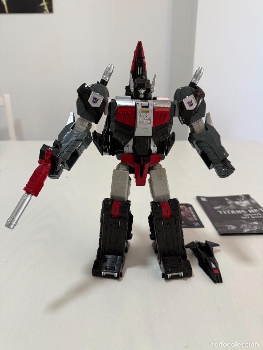 Figuras y mu&ntilde;ecos Transformers: TRANSFORMERS TITANS RETURN OMINUS & SKY SHADOWS