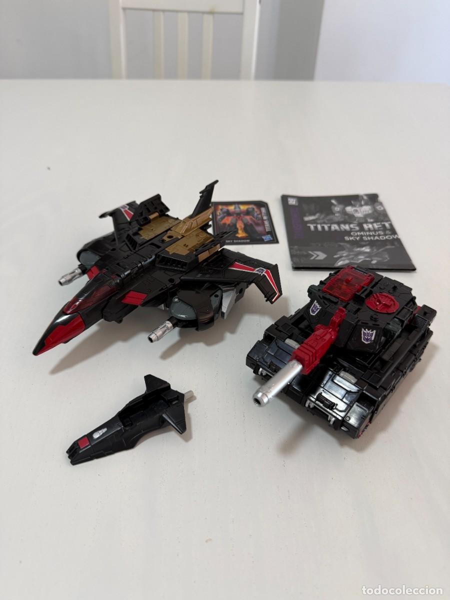 Figuras y mu&ntilde;ecos Transformers: TRANSFORMERS TITANS RETURN OMINUS & SKY SHADOWS - Foto 2