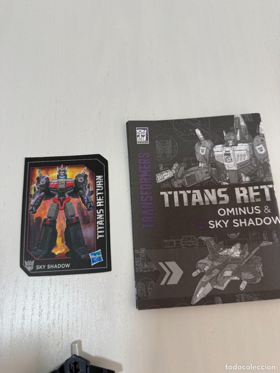 Figuras y mu&ntilde;ecos Transformers: TRANSFORMERS TITANS RETURN OMINUS & SKY SHADOWS - Foto 5