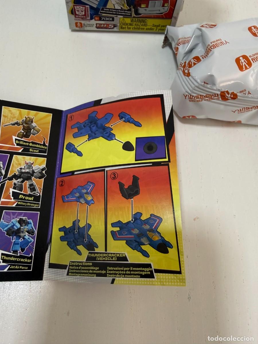 Figuras y mu&ntilde;ecos Transformers: TRANSFORMERS BLOKEES THUNDERCRACKER (MODO AVI&Oacute;N) - Foto 2