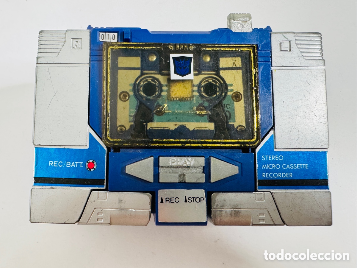 Figuras y mu&ntilde;ecos Transformers: Transformers G1 Soundwave 1986 Vintage Original - Foto 2