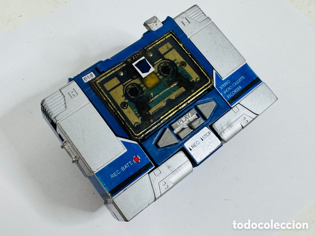 Figuras y mu&ntilde;ecos Transformers: Transformers G1 Soundwave 1986 Vintage Original - Foto 3
