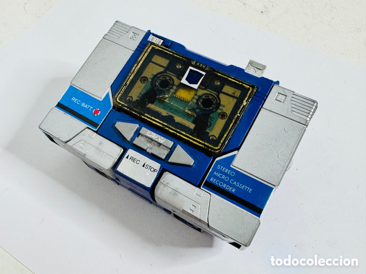 Figuras y mu&ntilde;ecos Transformers: Transformers G1 Soundwave 1986 Vintage Original - Foto 5