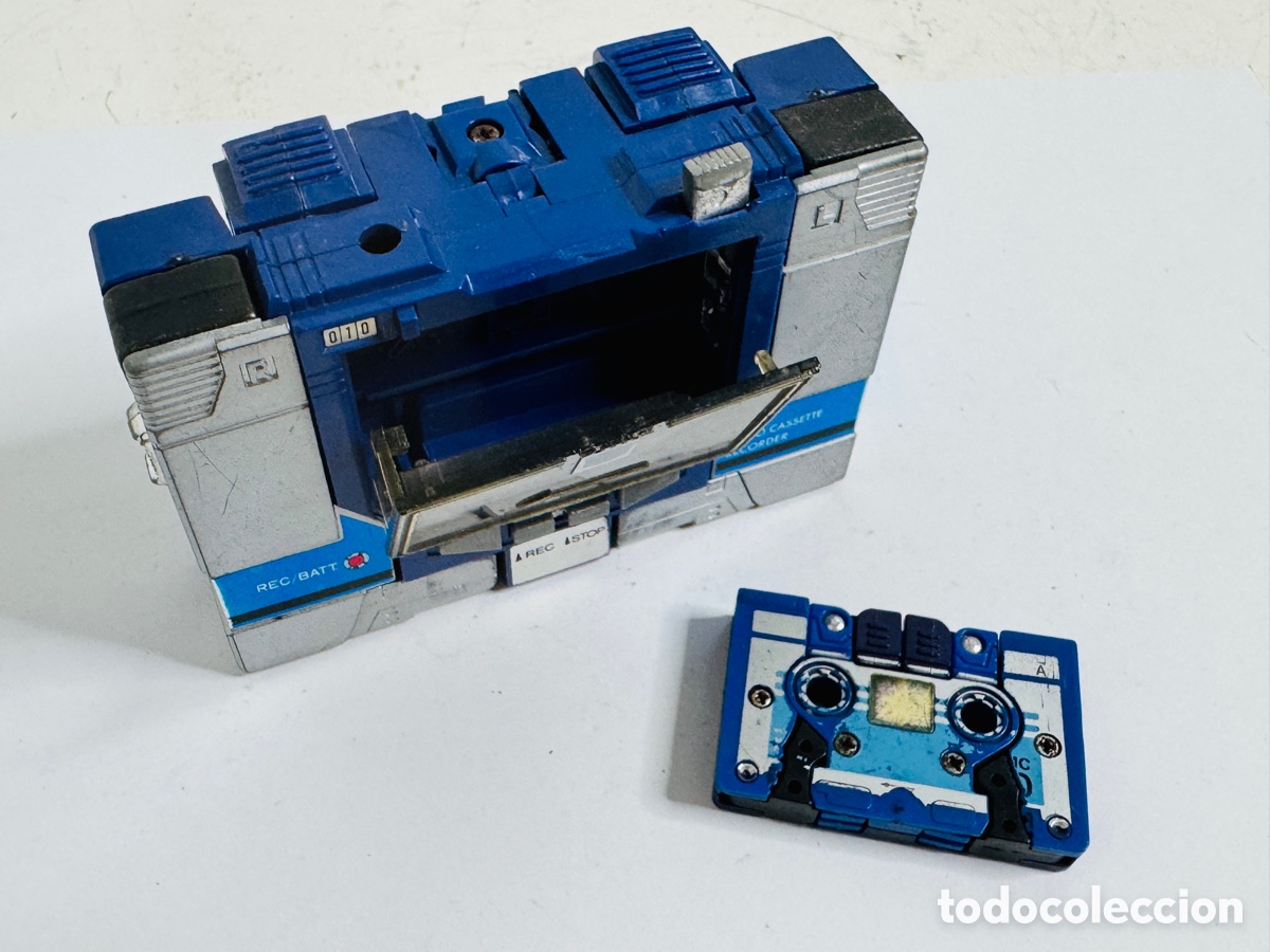 Figuras y mu&ntilde;ecos Transformers: Transformers G1 Soundwave 1986 Vintage Original - Foto 9