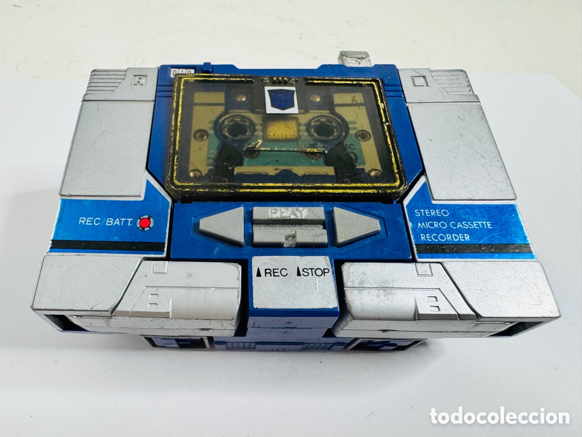 Figuras y mu&ntilde;ecos Transformers: Transformers G1 Soundwave 1986 Vintage Original