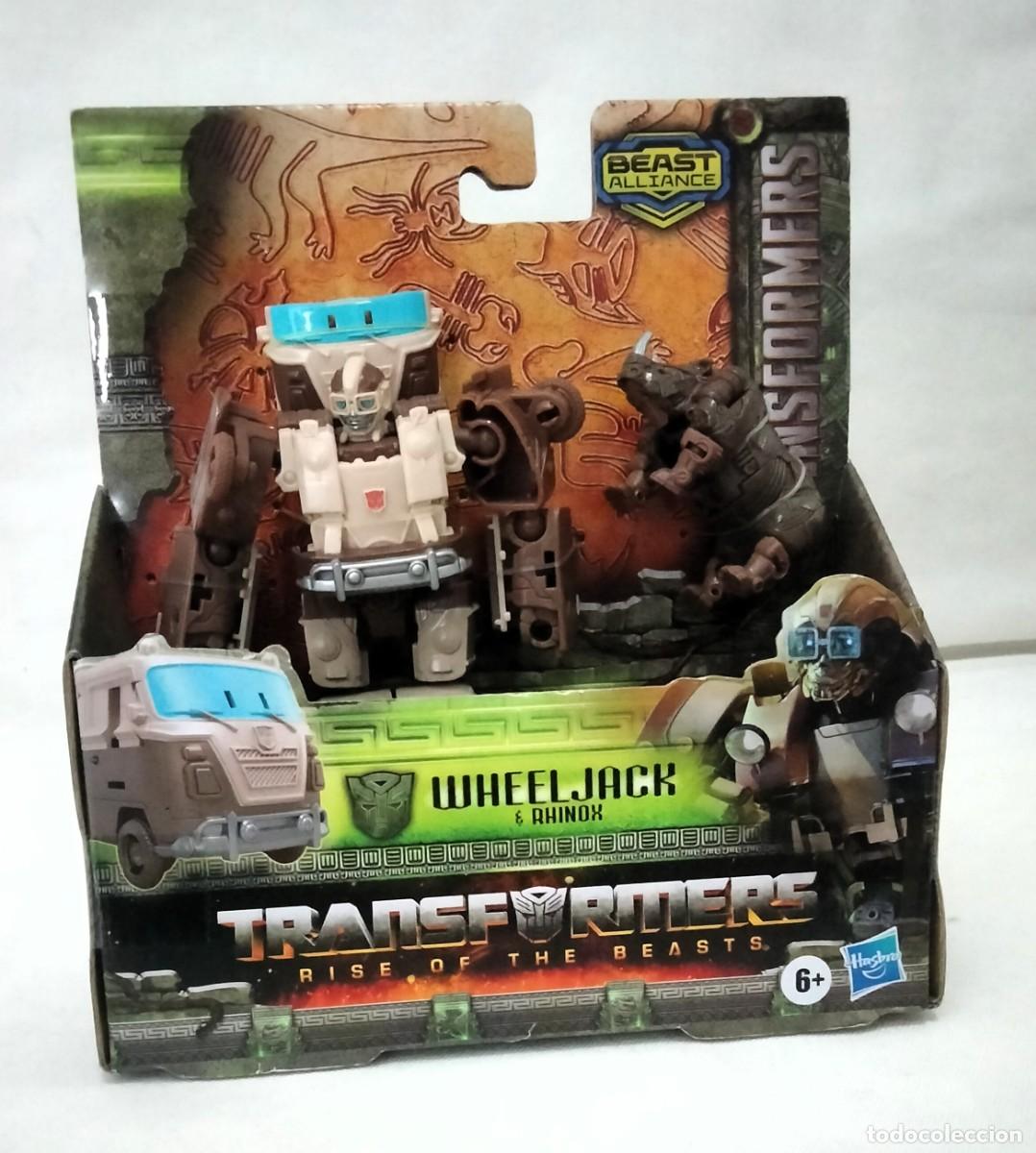 Figuren von Transformers: Transformers Rise of the Beasts Beast Alliance Wheeljack Rhinox Arcee Silverfang