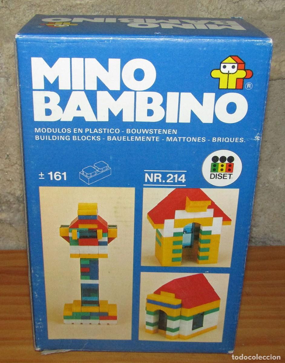 Figuras y mu&ntilde;ecos Transformers: MINO BAMBINO, DE DISET - ANTIGUO JUEGO DE CONSTRUCCION - REF. 214 - NUEVO A ESTRENAR