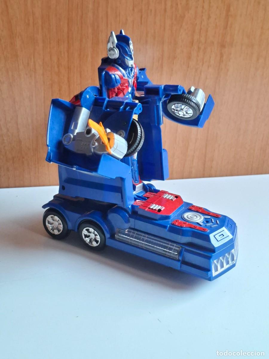 Figuras y mu&ntilde;ecos Transformers: CAMION TRANSFORMER OPTIMUS PRIME CON SONIDO - Foto 2