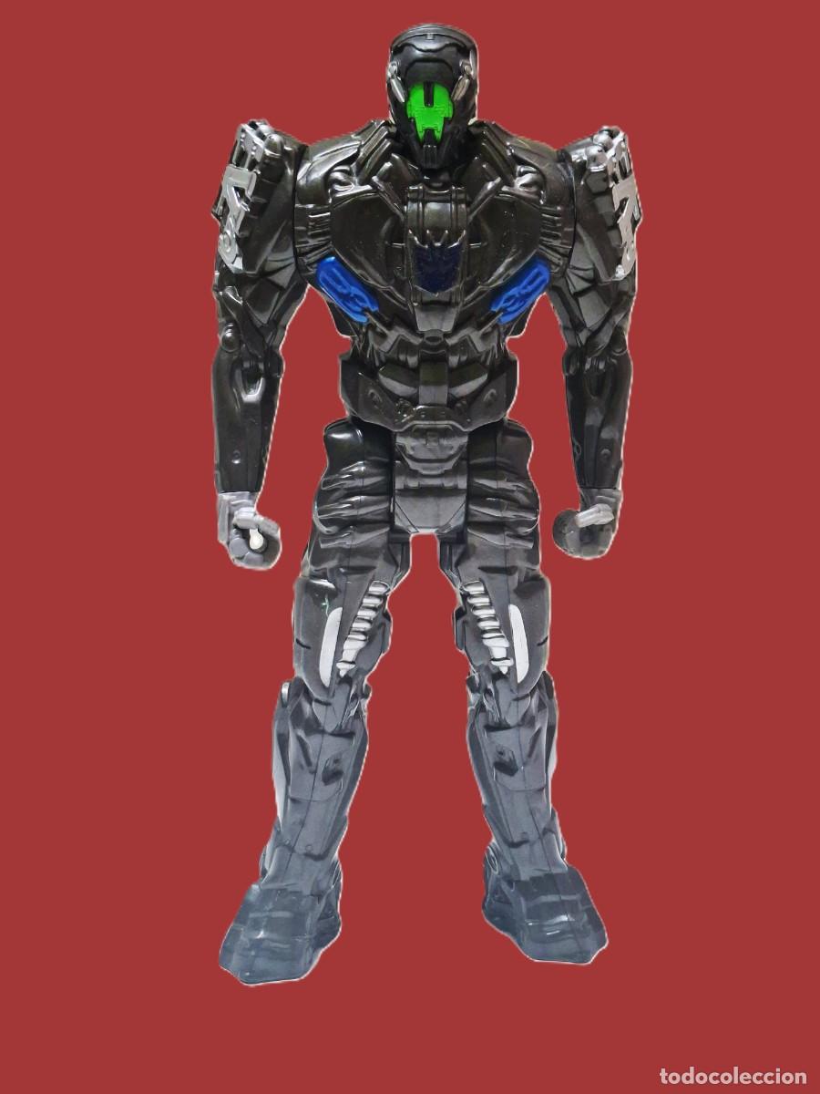 Figuras e Bonecos Transformers: FIGURA TRANSFORMERS AGE OF EXTINCTION LOCKDOWN - TITAN HEROES - HASBRO 2014, 30 CM ALTO