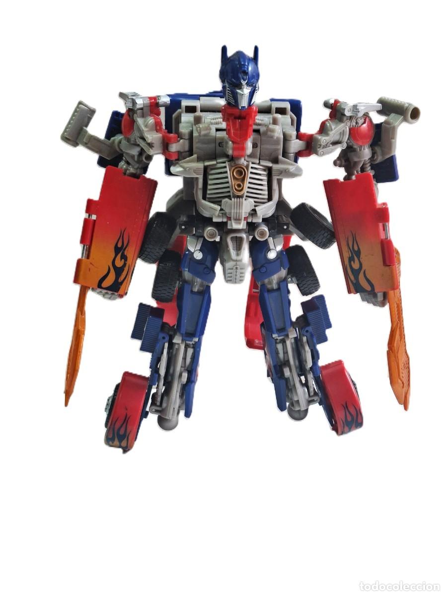 Figuras e Bonecos Transformers: TRANSFORMERS OPTIMUS PRIME LEADER CLASS 2009 HASBRO - INCOMPLETO
