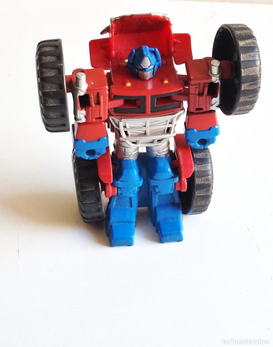 Figures and Dolls Transformers: TRANSFORMERS RESCUE BOTS RESCCAN OPTIMUS PRIME MONSTER TRUCK -HASBRO