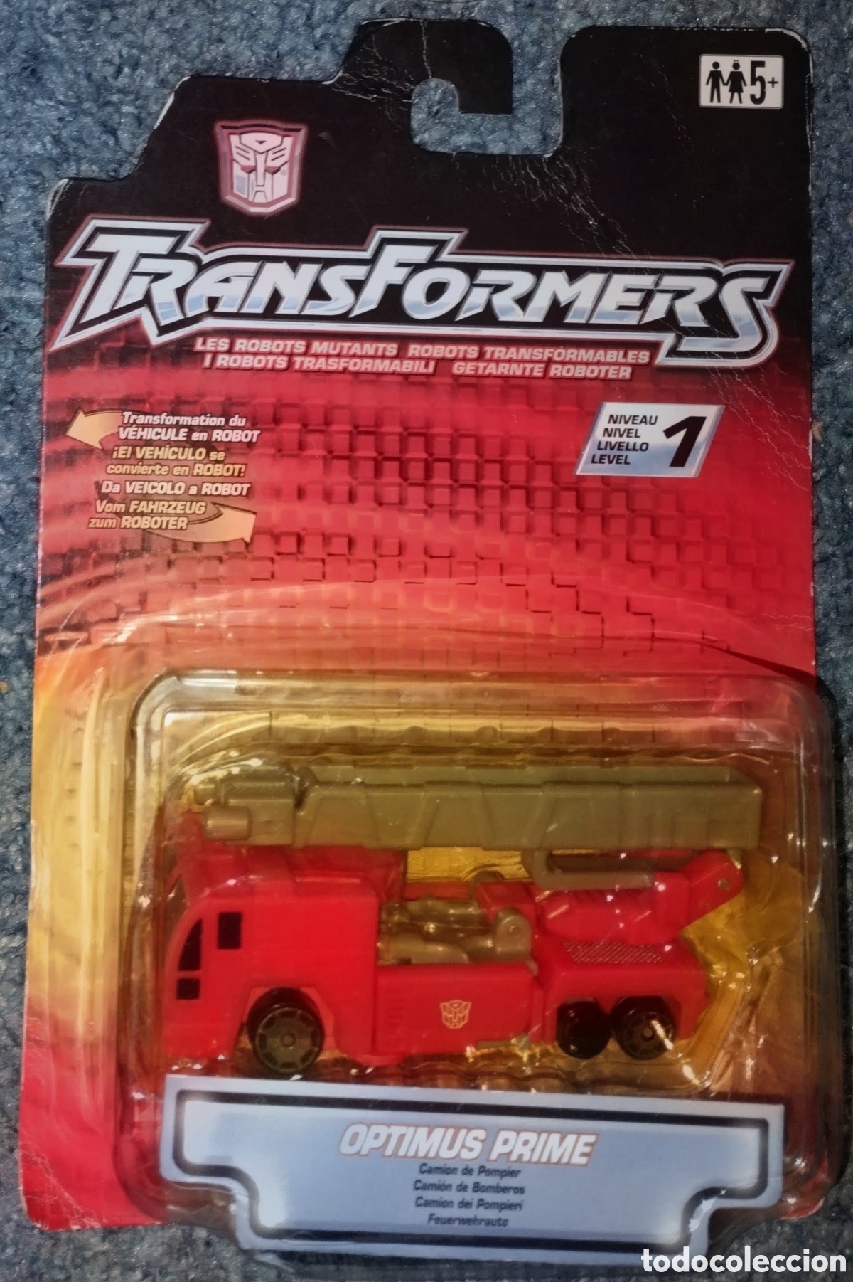 Figuras e Bonecos Transformers: TRANSFORMERS OPTIMUS PRIME precintado COMPLETAMENTE NUEVO SIN ESTRENAR.