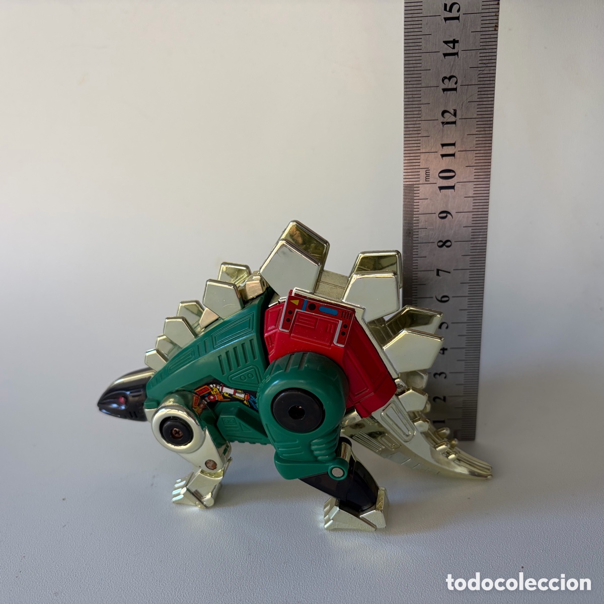 Figuras y mu&ntilde;ecos Transformers: figura mu&ntilde;eco Transformers G2 Snarl Dinobot verde 1993