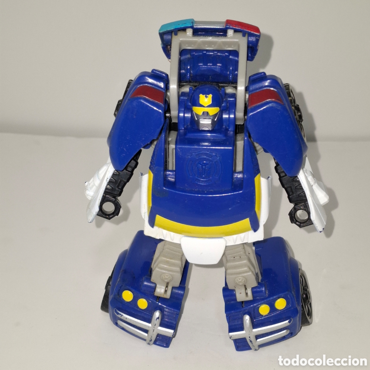 Figuras y mu&ntilde;ecos Transformers: CHASE EL ROBOT POLICIA TRANSFORMERS RESCUE BOTS - Foto 2
