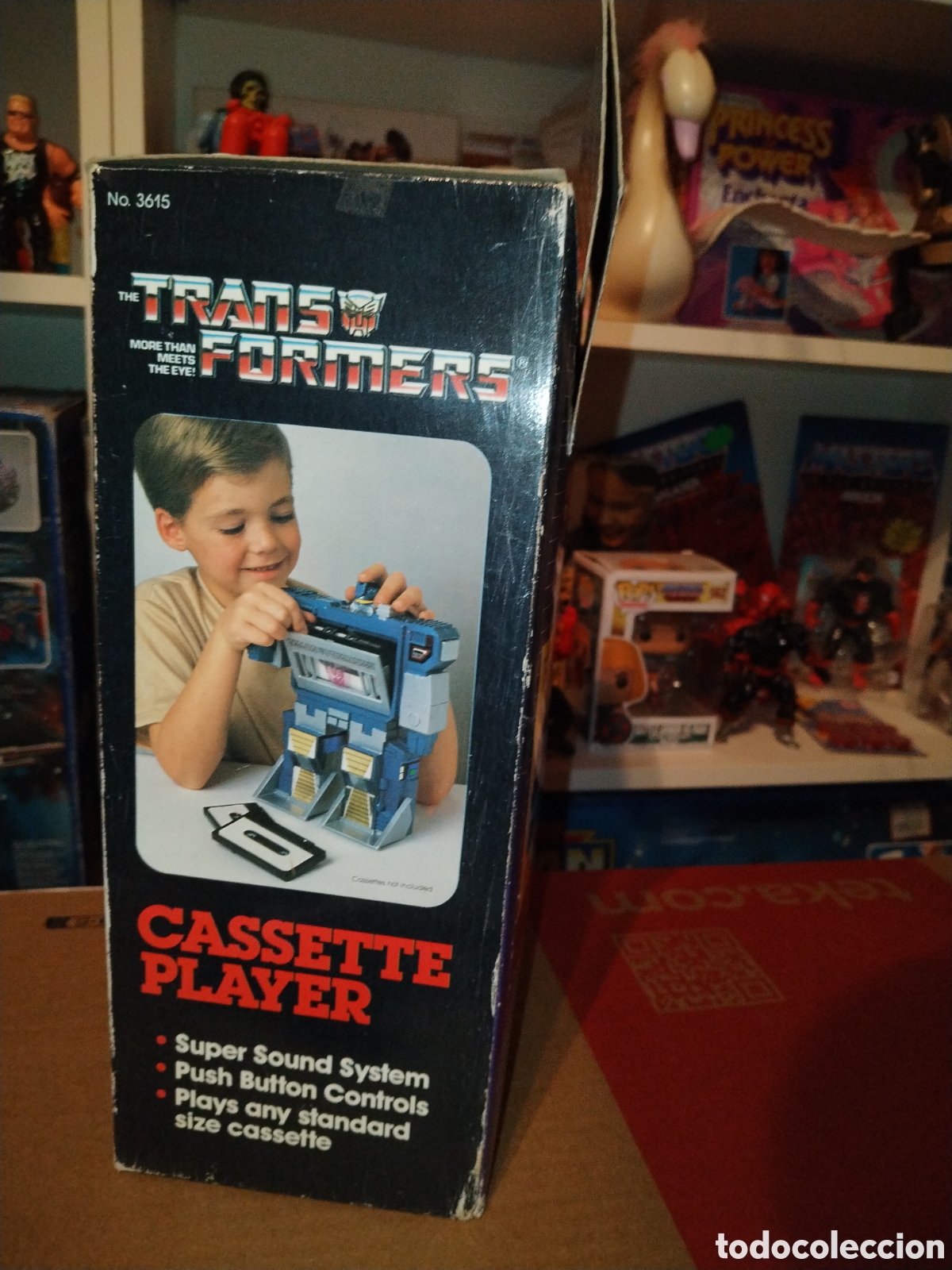 Figuras y mu&ntilde;ecos Transformers: radio cassette tranformers - Foto 2