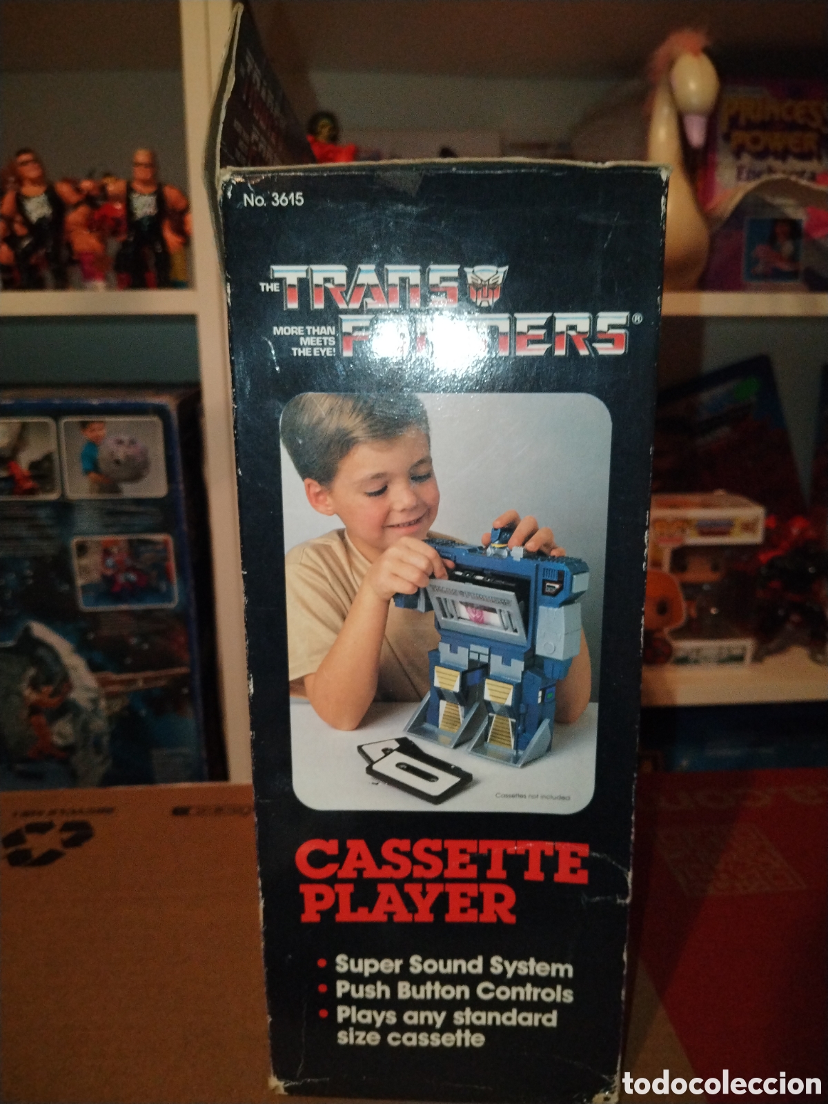 Figuras y mu&ntilde;ecos Transformers: radio cassette tranformers - Foto 4
