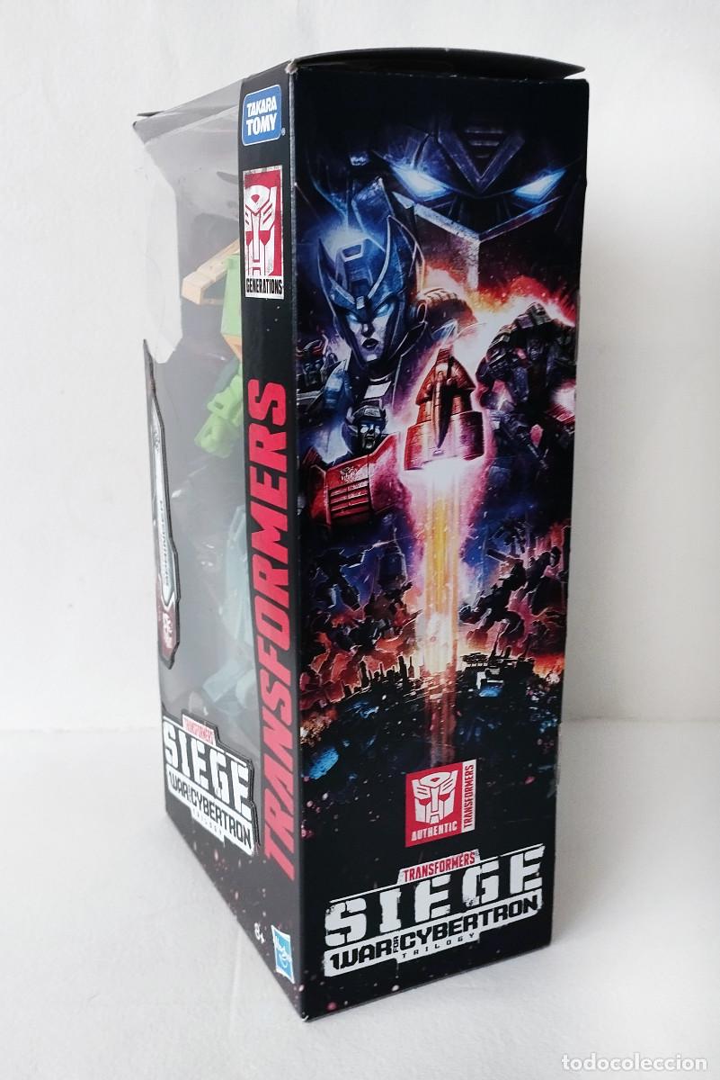 Figuras y mu&ntilde;ecos Transformers: TRANSFORMERS WFC SIEGE: SPRINGER + CAJA + ARMAS+ INSTRUCCIONES - Foto 5
