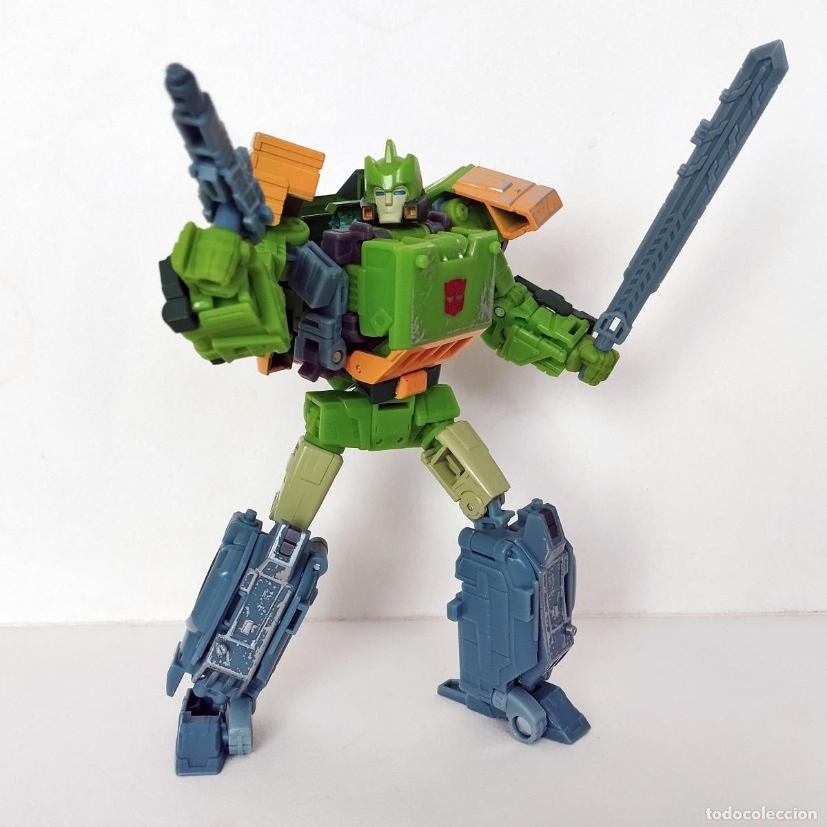 Figuras y mu&ntilde;ecos Transformers: TRANSFORMERS WFC SIEGE: SPRINGER + CAJA + ARMAS+ INSTRUCCIONES - Foto 13
