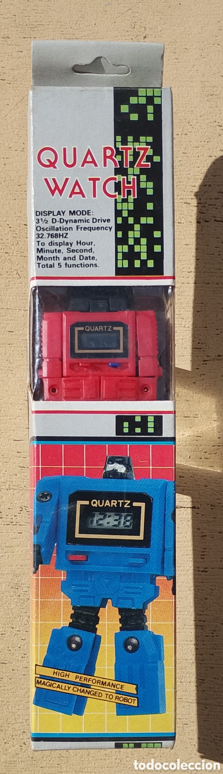 Figuras y mu&ntilde;ecos Transformers: Reloj Quartz - Watch Magic Robot Transformers - Foto 1