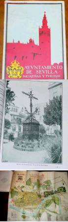 Tourismusbrosch&uuml;ren: 1929 AYUNTAMIENTO DE SEVILLA FOLLETO DE INICIATIVAS Y TURISMO