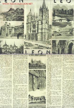 Folletos de turismo: Le&oacute;n - Foto 1