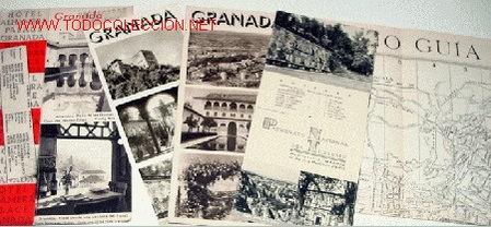 Folletos de turismo: LOTE DE 6 ANTIGUOS FOLLETOS DE TURISMO DE GRANADA