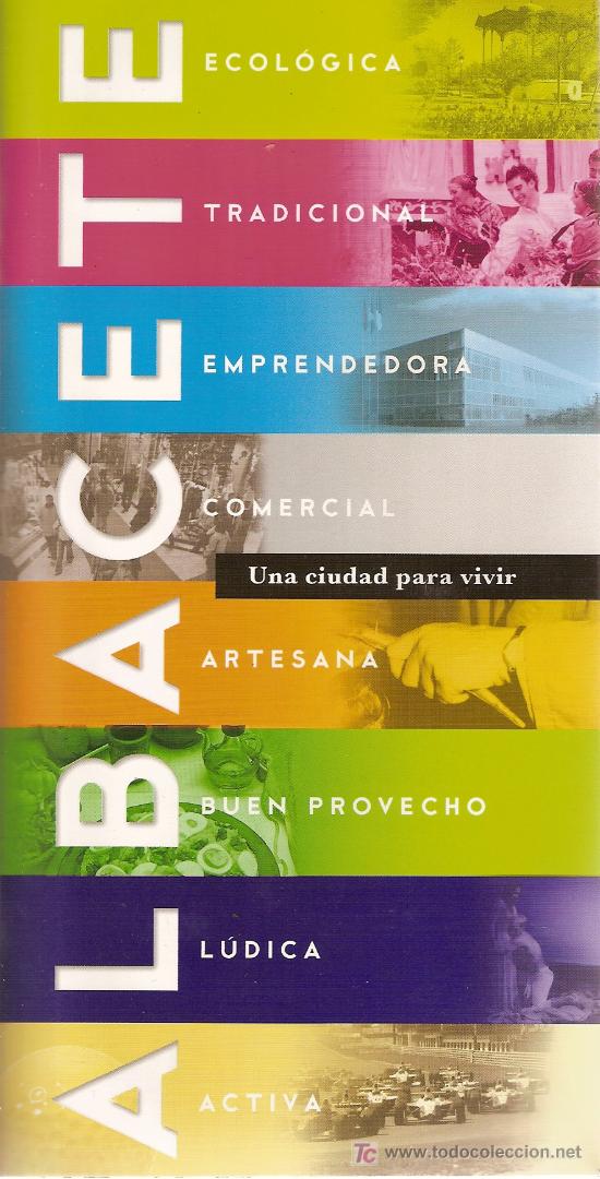 Folhetos de turismo: Albacete. 68 p&aacute;ginas. 2006.