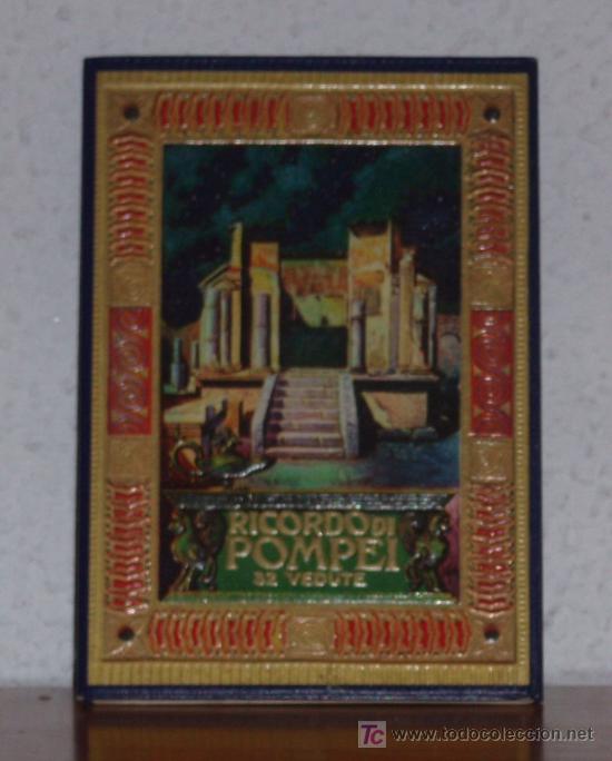 Folletos de turismo: LIBRETO TURISTICO DE POMPEYA  N&ordm;7. DESPLEGABLE DE 32 FOT. B/N     P-LIBTUR-009