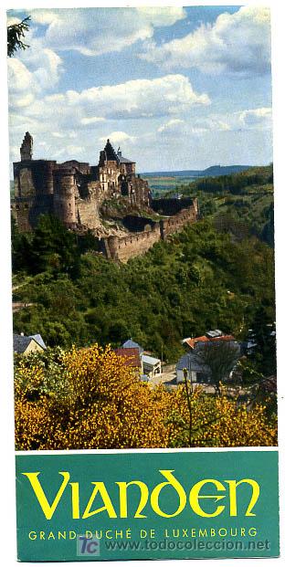 Brochures de tourisme: FOLLETO TURISMO ANTIGUO  VIANDEN LUXEMBOURG LUXEMBURGO    FT30