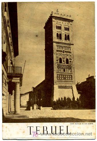 Brochures de tourisme: FOLLETO TURISMO ANTIGUO  TERUEL  FT57