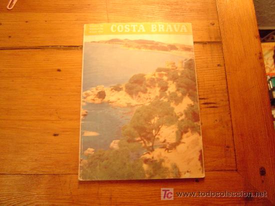Travel Brochures: Folleto turismo en forma de librillo Costa Brava 1955