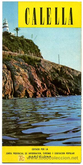 Brochures de tourisme: FOLLETO TURISMO CALELLA, GERONA ,FT131