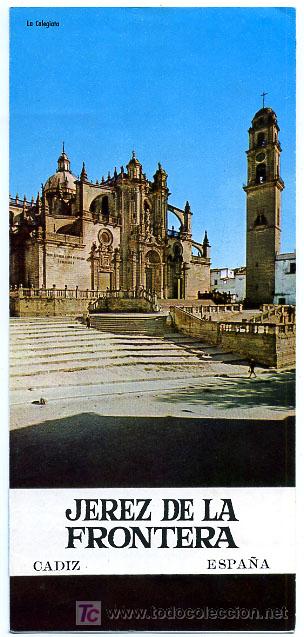 Brochures de tourisme: FOLLETO TURISMO  JEREZ DE LA FRONTERA , CADIZ  ,FT148