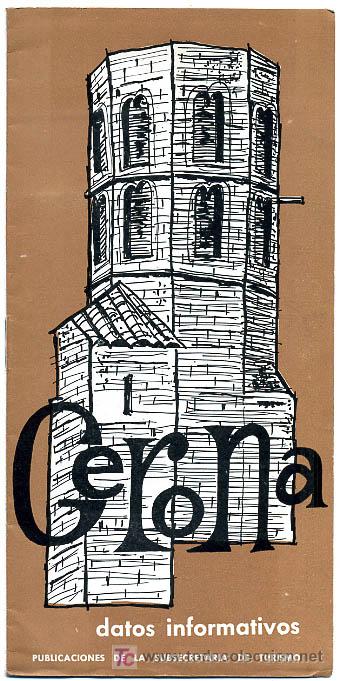 Brochures de tourisme: FOLLETO TURISMO  GERONA   ,FT153
