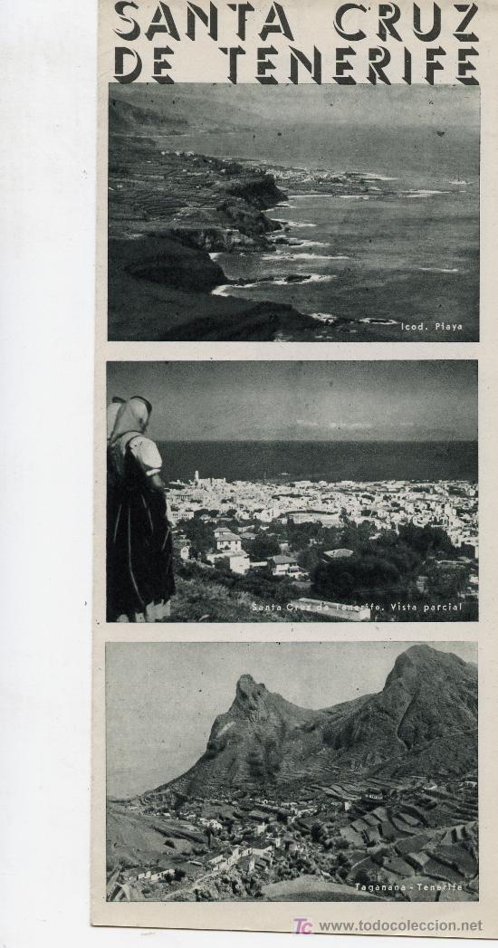 Folletos de turismo: SANTA CRUZ DE TENERIFE