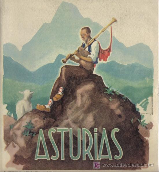 Folletos de turismo: ASTURIAS, PUBLICACION DE LA DIRECCION GENERAL DEL TURISMO.