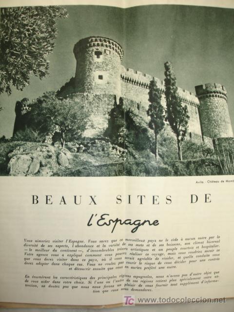 Brochures de tourisme: ESPA&Ntilde;A,FRANCES,16 PG,20X22