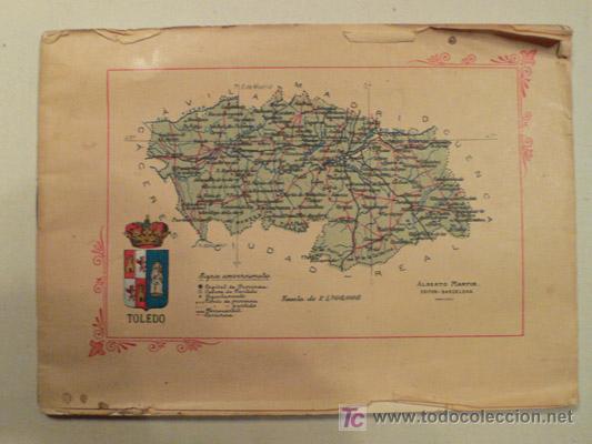 Tourismusbrosch&uuml;ren: Folleto Turistico de TOLEDO-Alberto Martin,Editor-.a&ntilde;os 40 -19 pag-16 fotos--13,50 x 16 cms-V i B