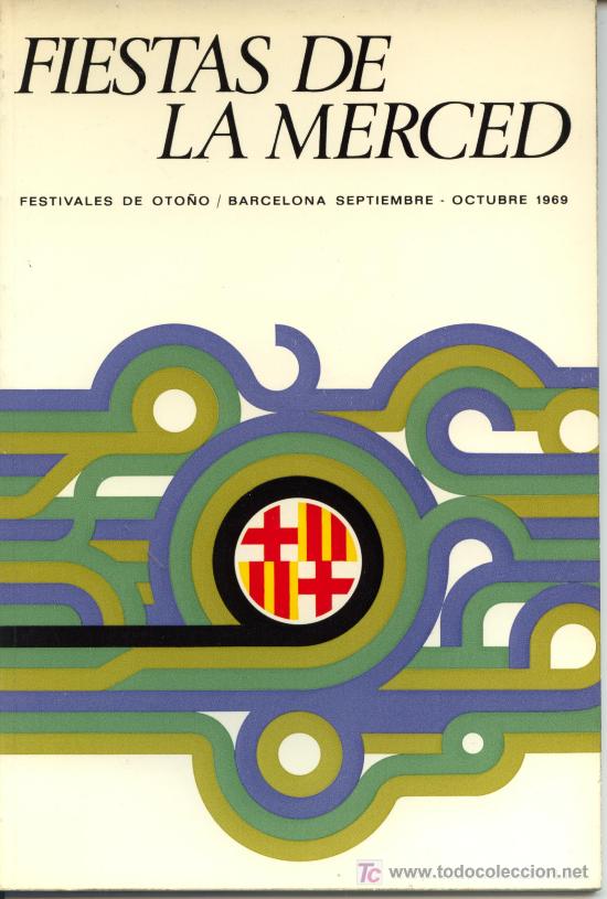 Folletos de turismo: PROGRAMA FIESTAS DE LA MERCED DE 1969 - Foto 1