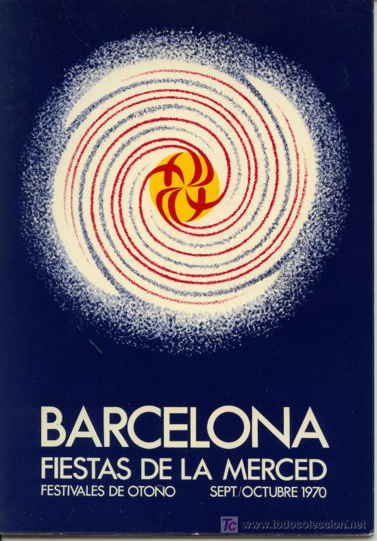 Folletos de turismo: PROGRAMA FIESTAS DE LA MERCED DE 1970 - Foto 1