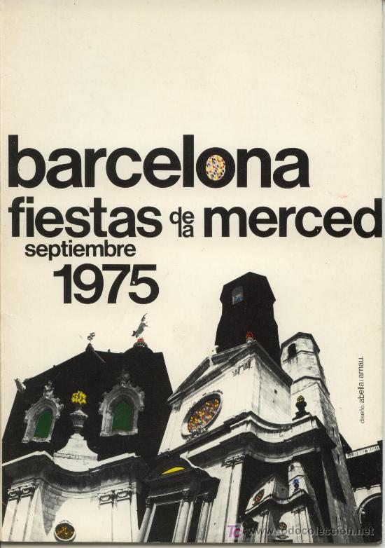 Folletos de turismo: PROGRAMA FIESTAS DE LA MERCED DE 1975 - Foto 1